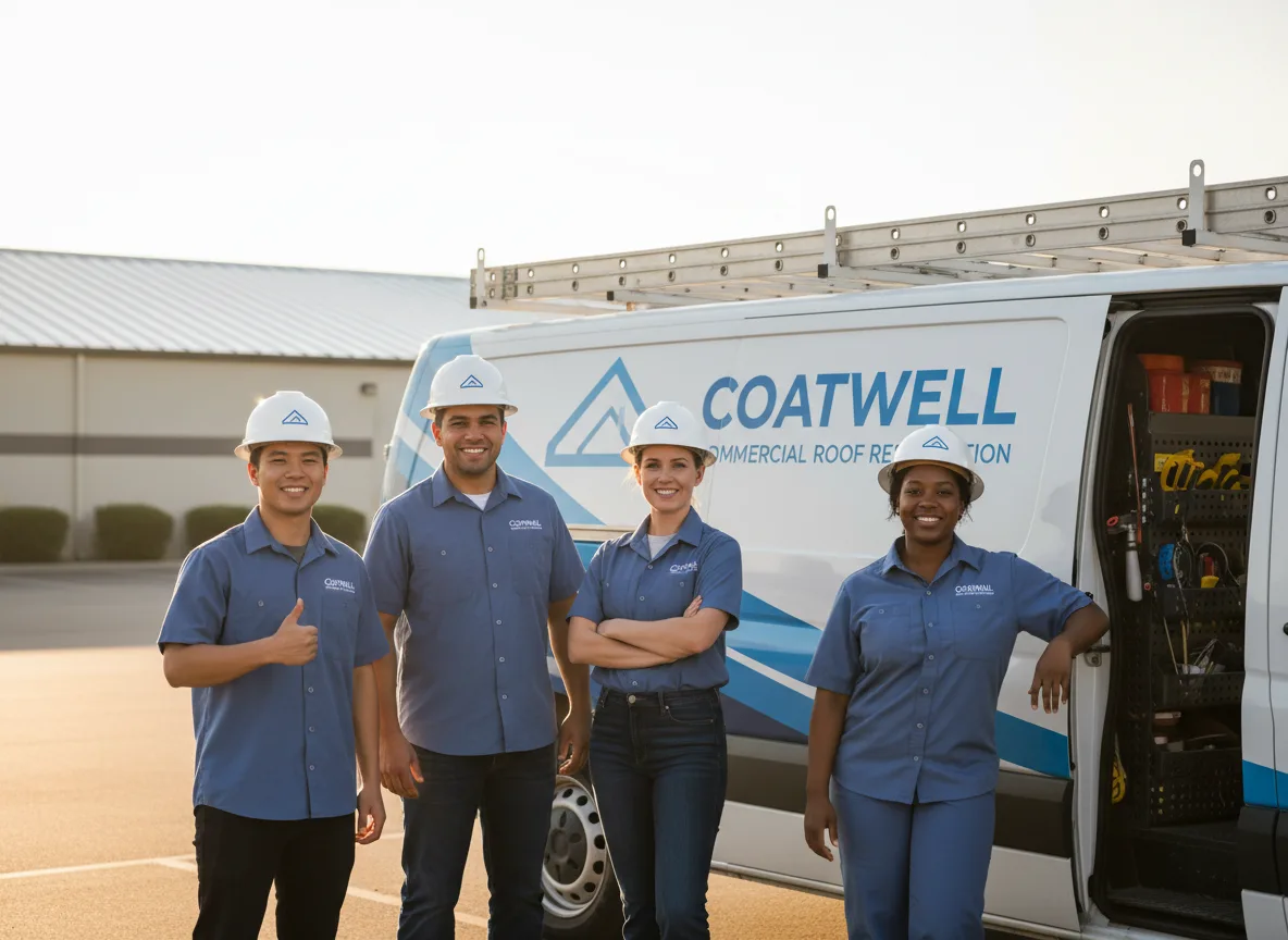 Commercial roof coating company in West Manchester, OH